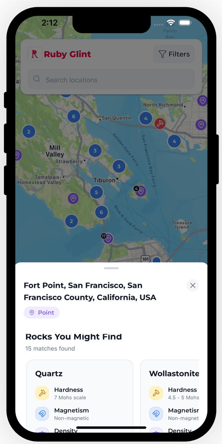 RockHounding Map